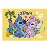 FEUILLE COMESTIBLE STITCH ANGEL DÉCO GÂTEAU A5