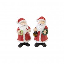 FIGURINE PÈRE NOËL DÉCO RÉSINE