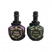 FLACON VENIN DE VIPÈRE DÉCORATIF 12X8X20.5CM
