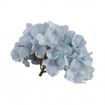 FLEUR HORTENSIA ARTIFICIEL 20X11CM BLEU