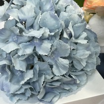 FLEUR HORTENSIA ARTIFICIEL 20X11CM BLEU
