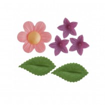 FLEURS ASSORTIES COMESTIBLES EN AZYME