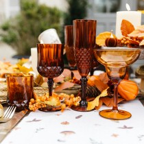 FLÛTE RÉUTILISABLE VINTAGE 22CL AMBRE