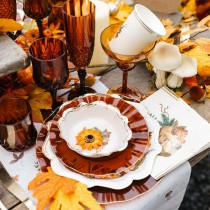 FLÛTE RÉUTILISABLE VINTAGE 22CL AMBRE