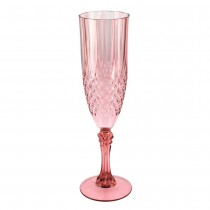 FLÛTE RÉUTILISABLE VINTAGE 22CL ROSE