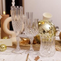 FLÛTE RÉUTILISABLE VINTAGE 22CL TRANSPARENT