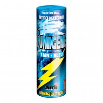 FUMIGÈNE ALLUMAGE ÉLECTRIQUE 1 MINUTE BLEU - T1