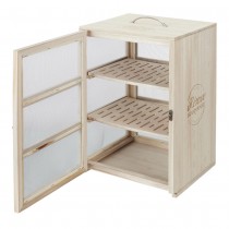 GARDE MANGER EN BOIS 28X24X39CM