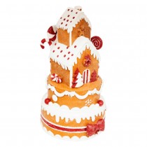 GÂTEAU MAISON PAIN D\'ÉPICES SUCRE ORGE RÉSINE 30CM