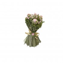 GERBE GYPSOPHILE GRAMINÉES SÉCHÉES 13.5CM ROSE