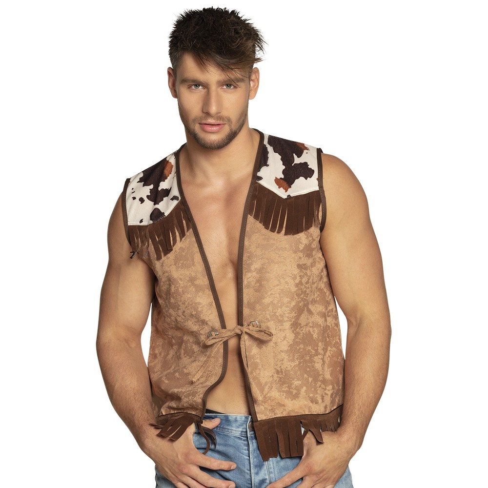 gilet cowboy homme grande taille