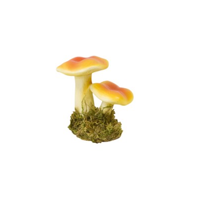 GIROLLES EN RÉSINE 7,2X4,5X6,8CM