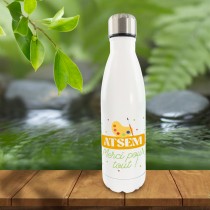 GOURDE ISOTHERME INOX ATSEM MERCI POUR TOUT 50CL