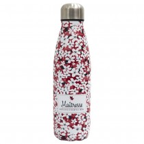 GOURDE ISOTHERME INOX MAÎTRESSE FLEUR 50CL ROSE