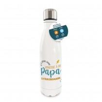 GOURDE ISOTHERME PAPA EXTRAORDINAIRE 50CL BLANC