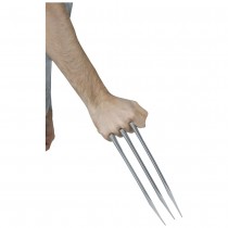 GRIFFES JOUET LOUP SUPER-HÉROS 25CM ARGENT