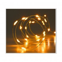 GUIRLANDE 40 LED CHAUD PILE TIMER INTÉRIEUR 1.95M