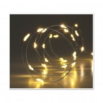 GUIRLANDE 80 LED CHAUD PILE TIMER EXTÉRIEUR 3.95M