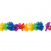 GUIRLANDE DE FLEURS MULTICOLORE 3 M