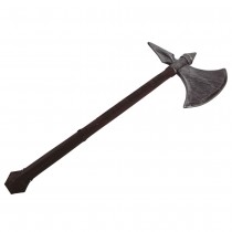 HACHE PLASTIQUE COMBAT VIKING BARBARE 83CM MARRON
