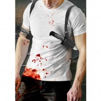 HOLSTER D\'ÉPAULE 2 COUTEAUX JOUET PVC NOIR