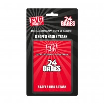 JEU DE CARTES 24 GAGES ÉQUIPE MARIÉ EVG