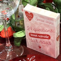 JEU DE CARTES SPÉCIAL COUPLE 24 QUESTIONS