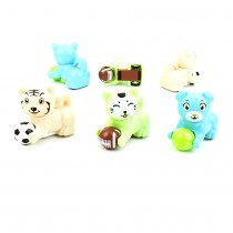 JEU FIGURINE ANIMAL BALLON RÉTROFRICTION 6CM