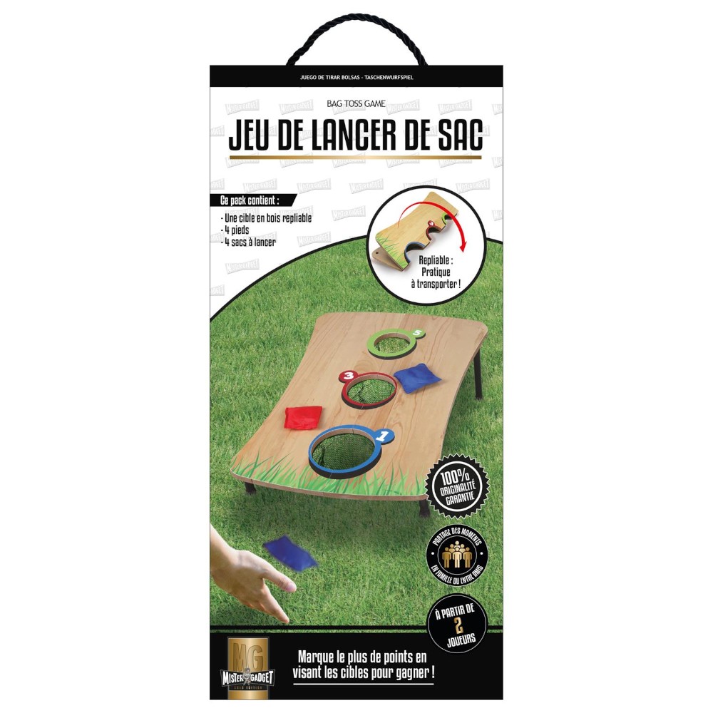 Jeu à boire Bean Bag Toss