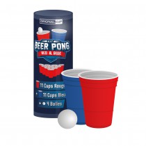 KIT BEER PONG RED&BLUE 22CUPS