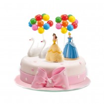 KIT PVC DÉCO DE GÂTEAU PRINCESSES