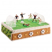 KIT PVC POUR GÂTEAU THÈME FOOTBALL