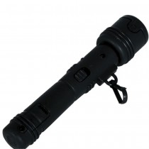 LAMPE DE POCHE TORCHE PLASTIQUE 17CM NOIR