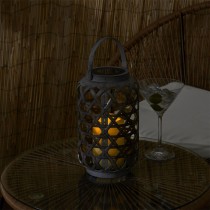 LAMPE EXTERIEUR SOLAIRE EFFET BOUGIE