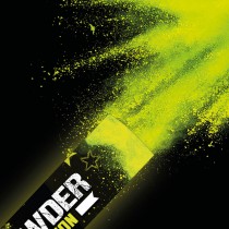 LANCEUR À POUDRE HOLI COLORANT 20-30G JAUNE