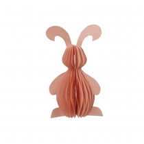 LAPIN SILHOUETTE PAPIER ALVÉOLÉ 20CM PÊCHE