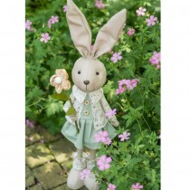 LAPIN VERT SAUGE CHARLIE 15X13X70CM