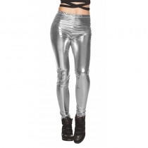 LEGGING DISCO ARGENT ADULTE