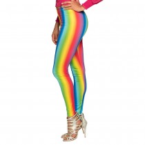 LEGGING POLYESTER STRETCH ARC-EN-CIEL LGBT FEMME