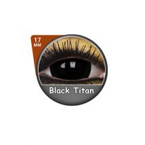 LENTILLES 1 AN FANCY BLACK TITAN 17 MM