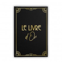 LIVRE D\'OR ANNIVERSAIRE GATSBY 40P