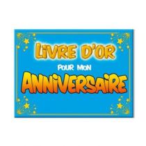 LIVRE D'OR ANNIVERSAIRE