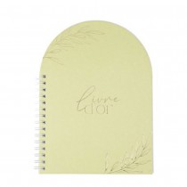 LIVRE D\'OR CARTON OLIVIER 68P 14.5X19.5CM SAUGE