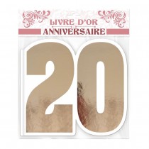 LIVRE D\'OR FEMME 20 AINE