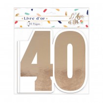 LIVRE D\'OR FEMME 40 AINE