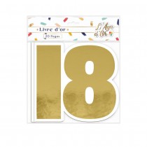 LIVRE D\'OR HOMME 18 ANS