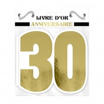 LIVRE D\'OR HOMME 30 AINE
