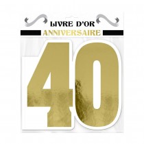 LIVRE D\'OR HOMME 40 AINE