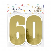 LIVRE D\'OR HOMME 60 AINE