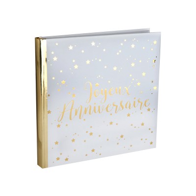 Livre Or Joyeux Anniversaire Blanc Et Or Livre Or Joyeux Anniversaire Blanc Et Or